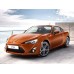 Toyota GT 86 coupe, 1 generation, ZN6 (09.2012 - 2021) - pattern on the windshield