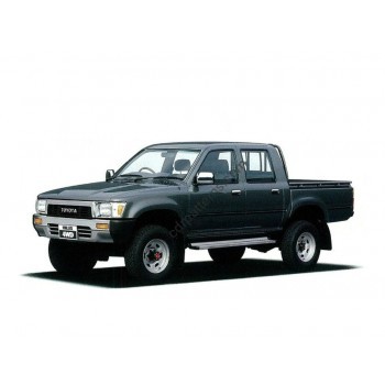 Toyota Hilux Pick Up pickup, 5th generation, N80, N90, N100, N110, N120, N130 (09.1988 - 1997) Front side glass pattern