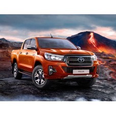 Toyota Hilux (2019) - the pattern of the interior Toyota Hilux (2019) - the pattern of the interior