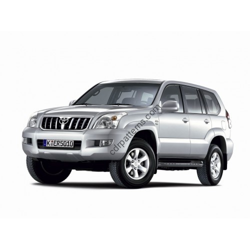 Toyota Land Cruiser (Prado) 2008 - pattern for the body