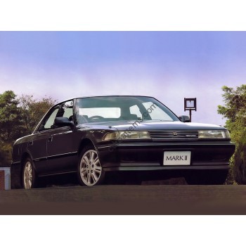 Toyota Mark II (х80) 1988-1996 Front side glass pattern