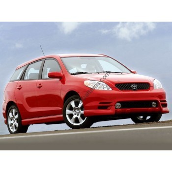 Toyota Matrix hatchback 5 doors, 1st generation, E130 (01.2002 - 12.2007) Front side glass pattern