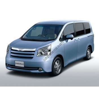 Toyota Noah 2007, minivan, 2nd generation, R70 (06.2007 - 2013) Front side glass pattern