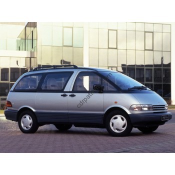 Toyota Previa 1991-1997 Front side glass pattern