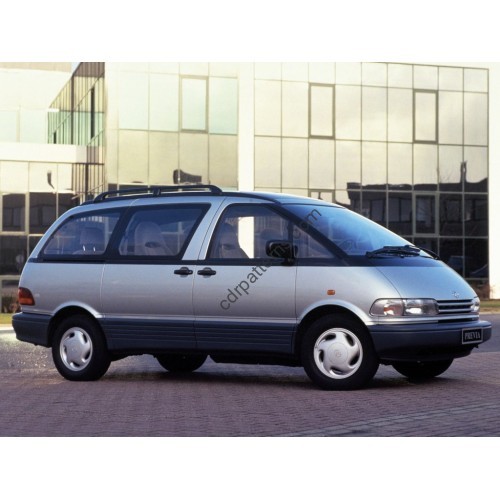 Toyota Previa 1991-1997 Front side glass pattern