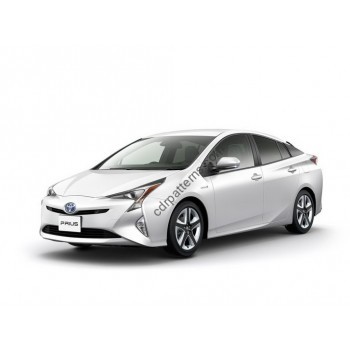 Toyota Prius 4th generation, XW50 (09.2015 - present) Front side glass pattern