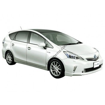 Toyota Prius Alpha 1 generation, XW40 (05.2011 - 2021) Front side glass pattern