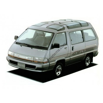 Toyota Town Ace (YR-30) 1988-1996 Front side glass pattern