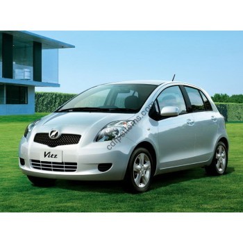 Toyota Vitz - 2nd generation XP-90 5d 2005-2010 Front side glass pattern