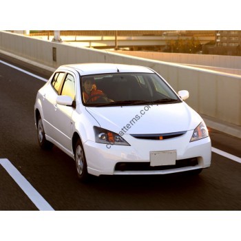 Toyota Will VS 2001-2005 Front side glass pattern