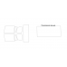 Trumpchi ES9 2024-2025 - Pattern for rear windows
