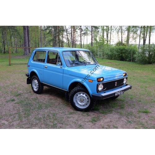 VAZ 2121 3 doors with a window pane Front side glass pattern