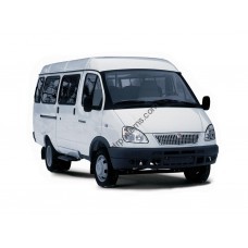 GAZ GAZel, bus, 1 generation Front side glass pattern