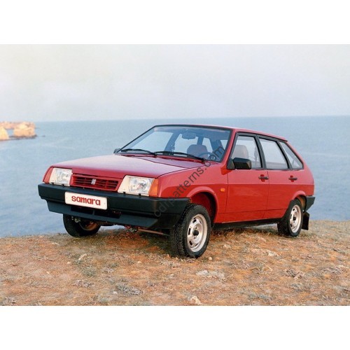 Vaz 2109 - Pattern for rear windows