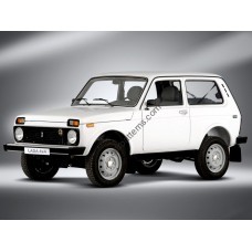 VAZ 2121 Niva (Without vents) Front side glass pattern