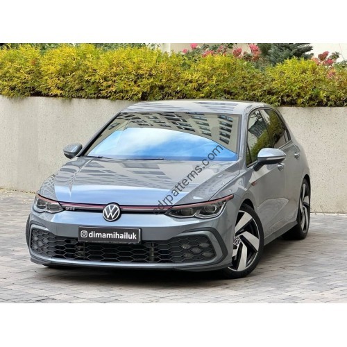 Volkswagen Golf GTI (2021) - the pattern of the interior