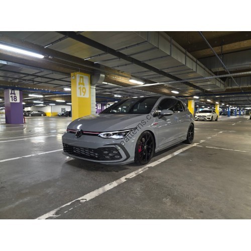Volkswagen Golf GTI 2023 - the pattern of the interior