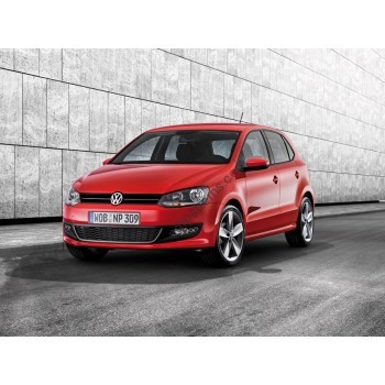 Volkswagen Polo 5 generation, 5-door hatchback, Mk5 (03.2009 - 2018) Front side glass pattern