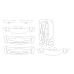 Volkswagen Amarok (2HA) 2014 - pattern for the body