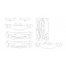 Volkswagen Amarok 2014 bumper and headlights - pattern for the body