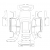 Volkswagen Tayron GTE Hybrid 2020 full body - pattern for the body