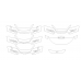 Volkswagen TIGUAN 2010 Escape - pattern for the body