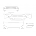 Volkswagen Tiguan 2018 2 (AD1) R-Line - pattern for the body