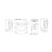 Volkswagen Touareg 2011 (FSI-Sport,TDI-Sport) - pattern for the body