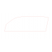 Volkswagen Beetle open body, 2nd generation, A5 (11.2012 - 2019) Front side glass pattern