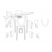 Volkswagen ID.4 Crozz 2021 - the pattern of the interior