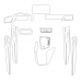 Volkswagen Tayron 2023 - the pattern of the interior