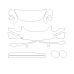 Volkswagen BEETLE 2008 - pattern for the body