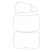 Volkswagen Jetta 6 generation -2011-2018 - Pattern for rear windows