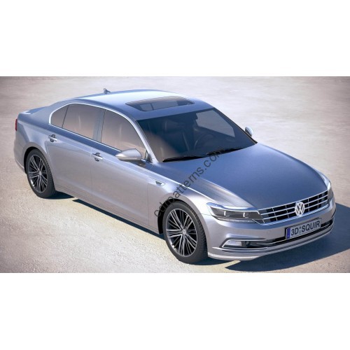 Volkswagen Phideon 2017 - Multimedia screen template