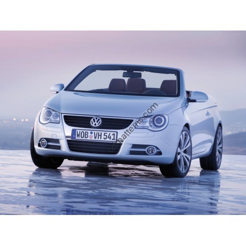 Volkswagen Eos 1 generation, cabriolet 2006-2015 - Pattern for rear windows