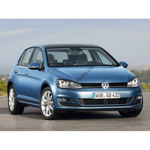 Volkswagen Golf hatchback 5-door, 7th generation, Mk7 (08.2012 - 2019) - Pattern for rear windows