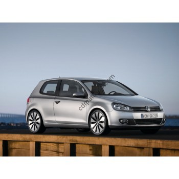 Volkswagen Golf 6 3 Doors 2008-2012 Front side glass pattern