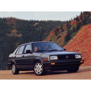 Volkswagen Jetta coupe 1991-1998 Front side glass pattern