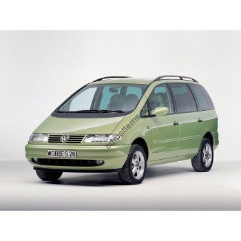 Volkswagen Sharan 1 generation, 7M (05.1995 - 2010) - Pattern for rear windows