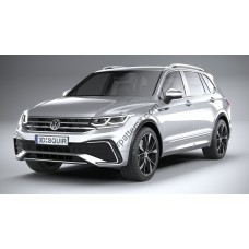 Volkswagen Tiguan R-Line 2022 full body - pattern for the body