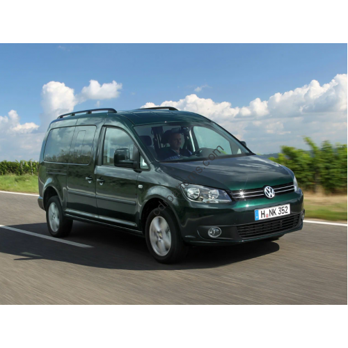 Volkswagen Caddy 3rd generation, 2K (11.2003 - 05.2015) MAXI - Pattern for rear windows