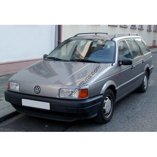 Volkswagen Passat 3 generation, B3 (04.1988 - 09.1993) universal - Pattern for rear windows