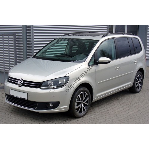 Volkswagen Touran 2 generation, 5T 2015-2025 - Pattern for rear windows