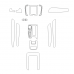 Volvo S90 2019 - the pattern of the interior
