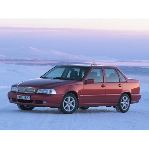 Volvo S70 1997—2000 sedan - Pattern for rear windows