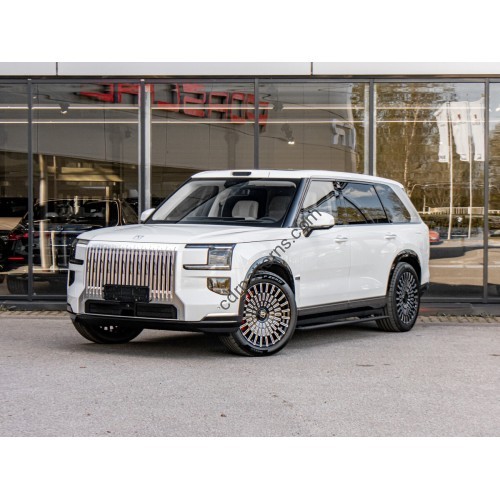 Zeekr 9X 2025 grille and bumper — PREMIUM - pattern for the body