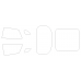 Zeekr 001 - Pattern for rear windows